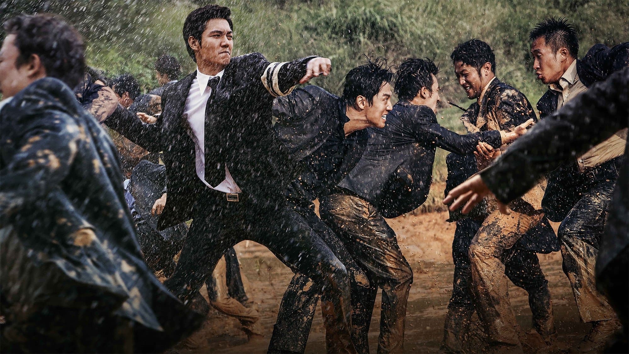 Gangnam Blues backdrop