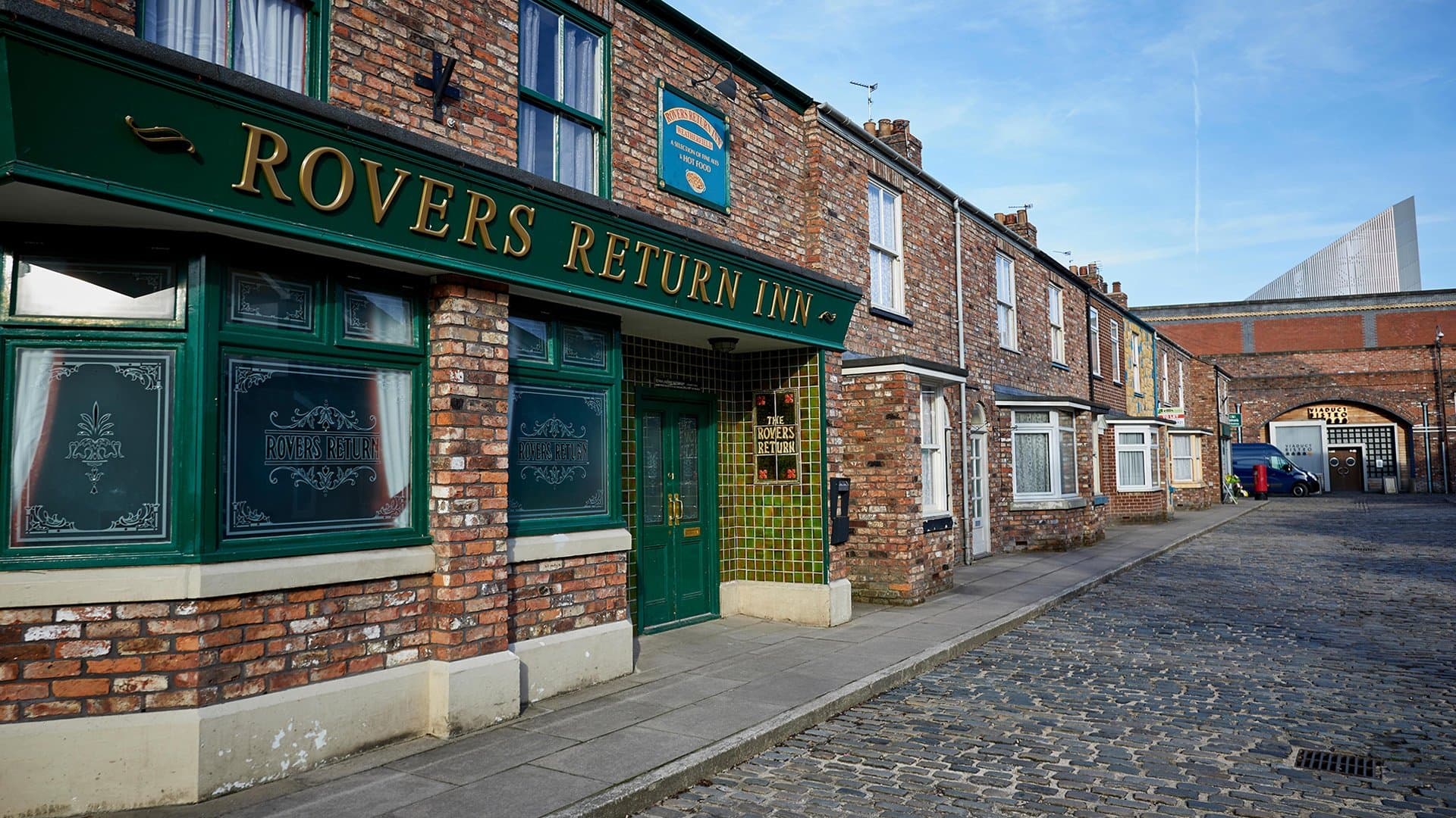 Coronation Street backdrop