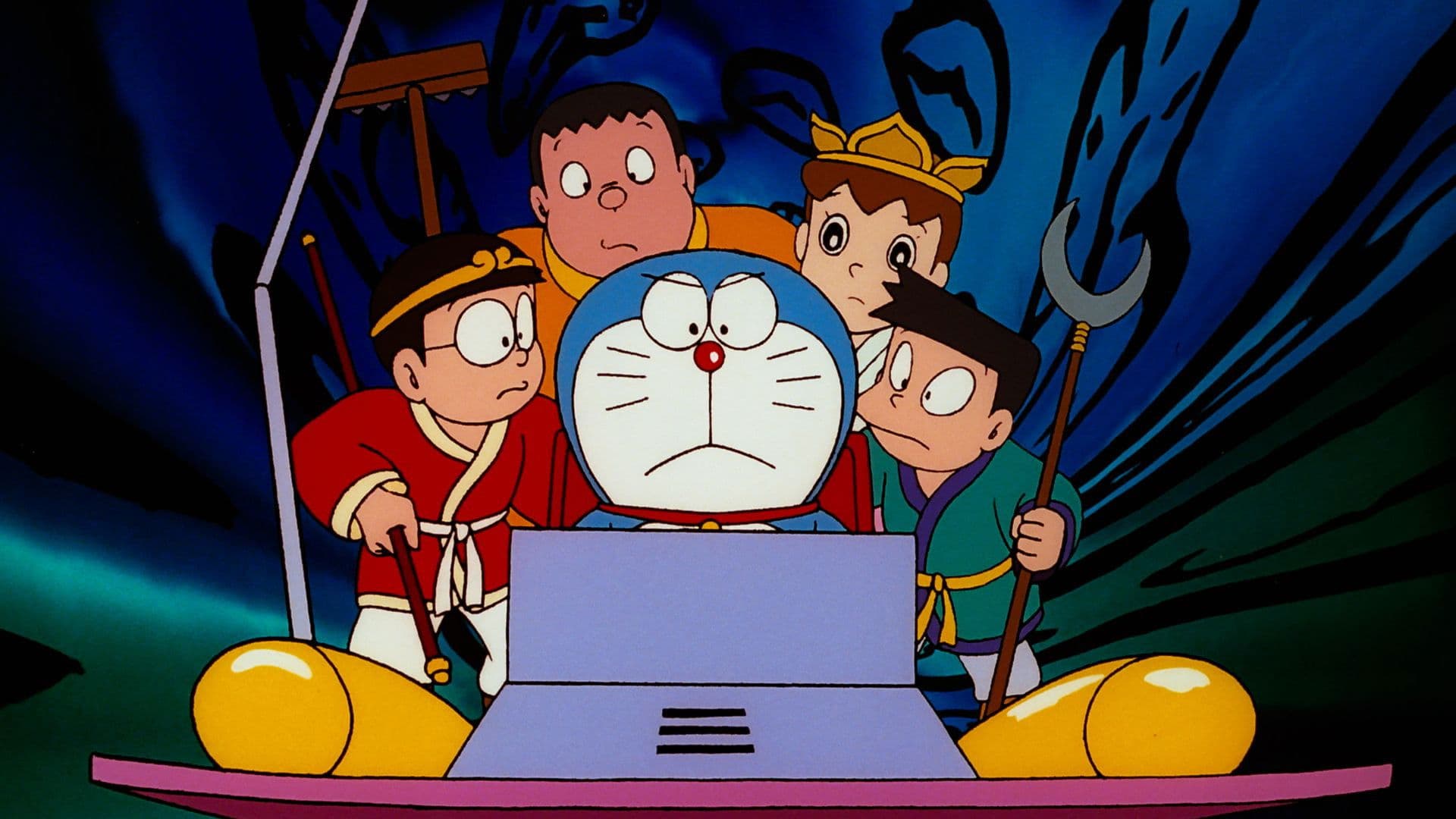 Doraemon: The Record of Nobita's Parallel Journey to the West backdrop