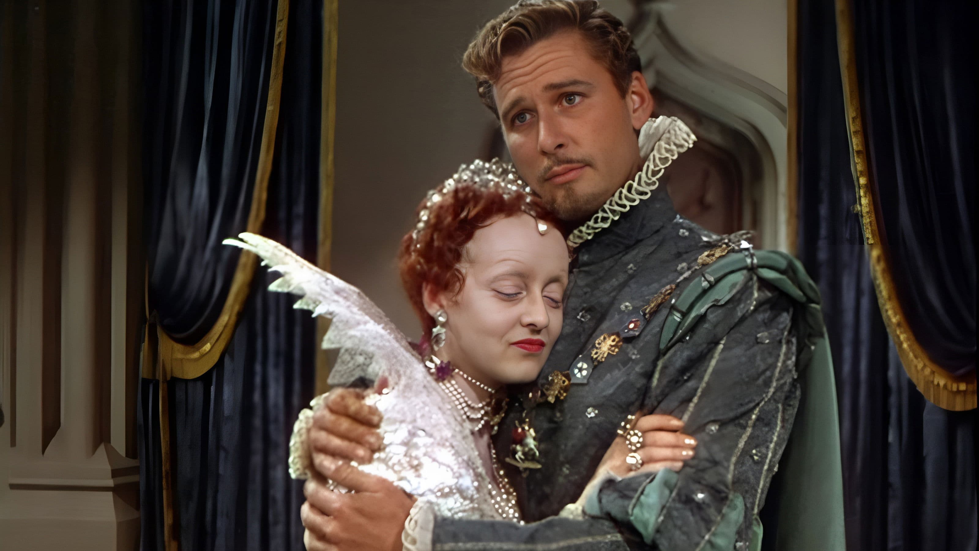 The Private Lives of Elizabeth and Essex backdrop