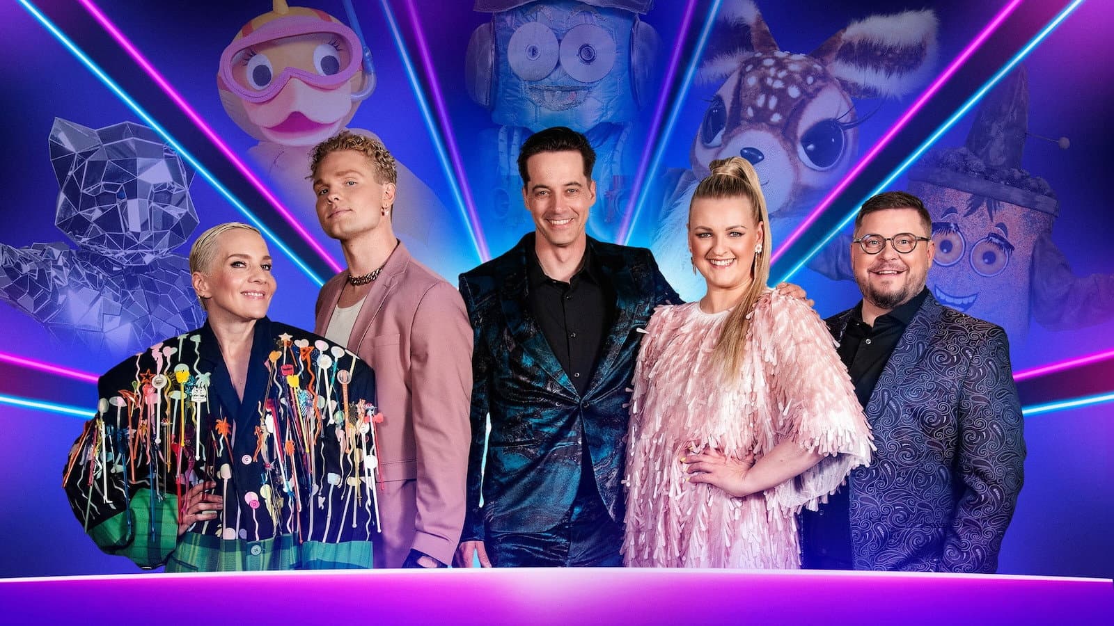 Masked Singer Suomi backdrop