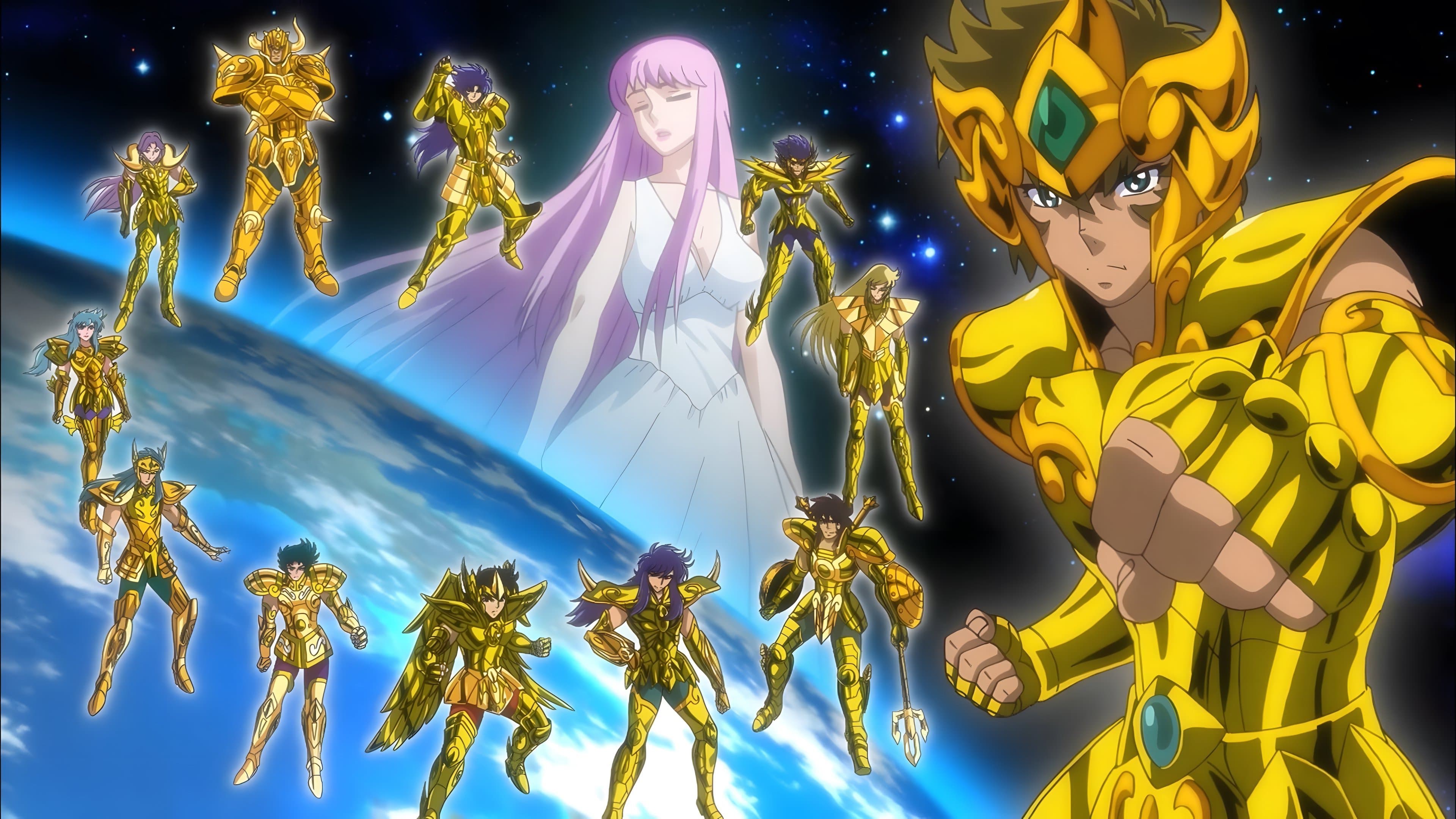Saint Seiya: Soul of Gold backdrop