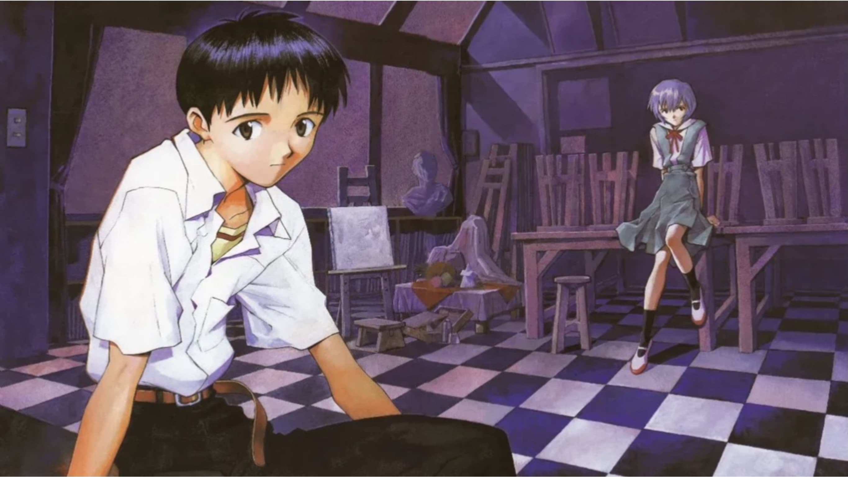 Neon Genesis Evangelion: Genesis 0:0’ - The Light from the Darkness backdrop