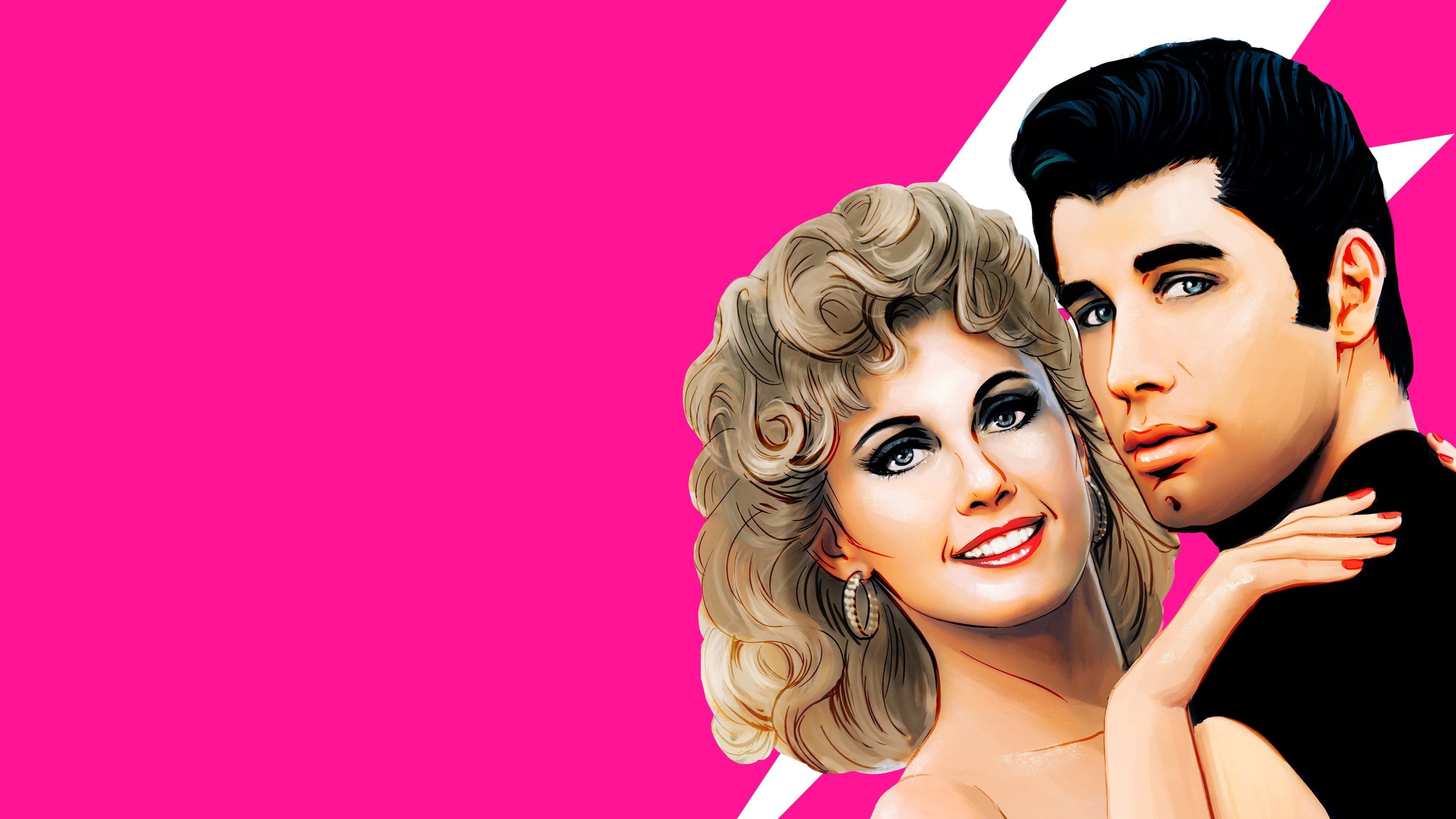 Grease backdrop