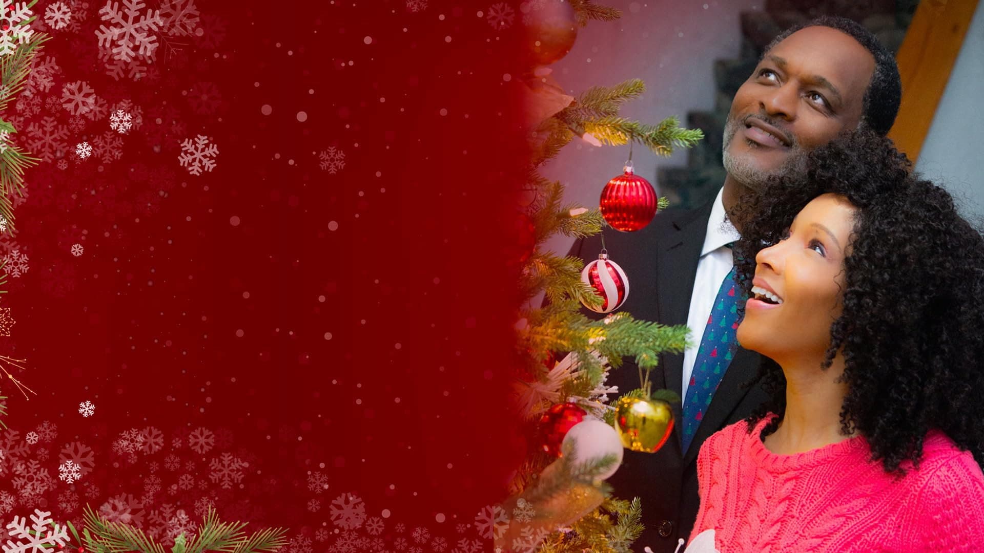 A Christmas Wish backdrop