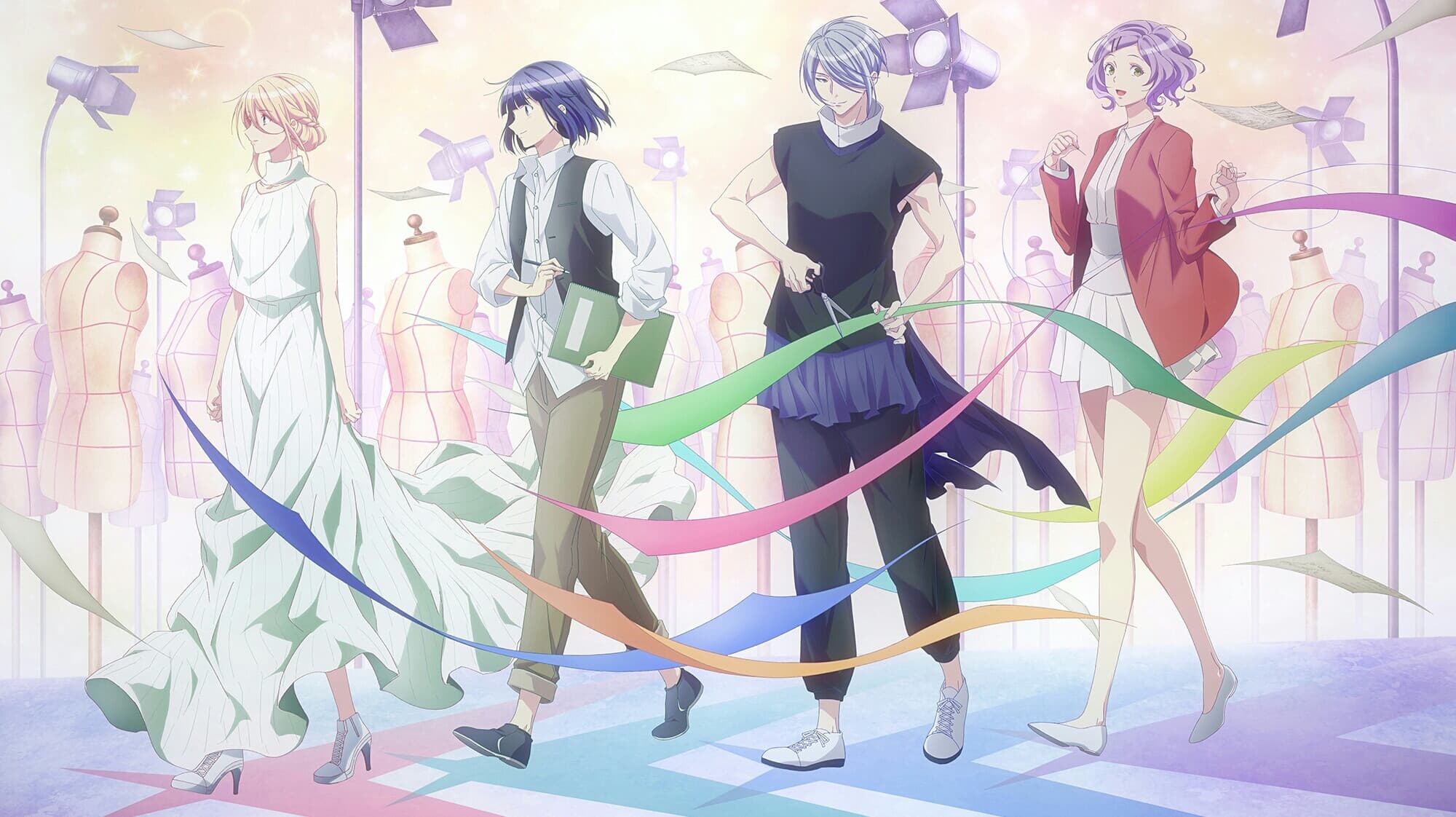 Smile Down the Runway backdrop