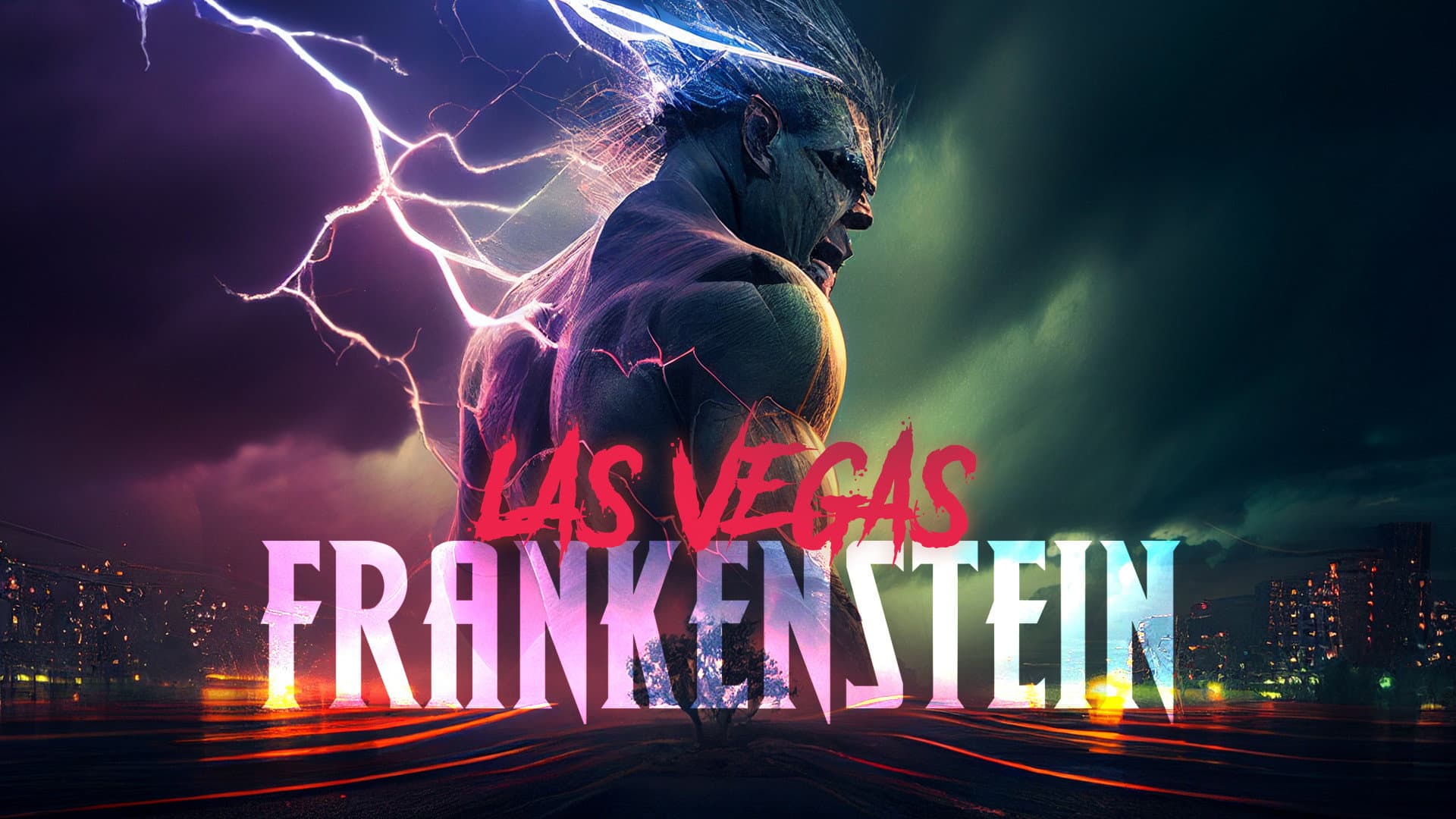 Las Vegas Frankenstein backdrop